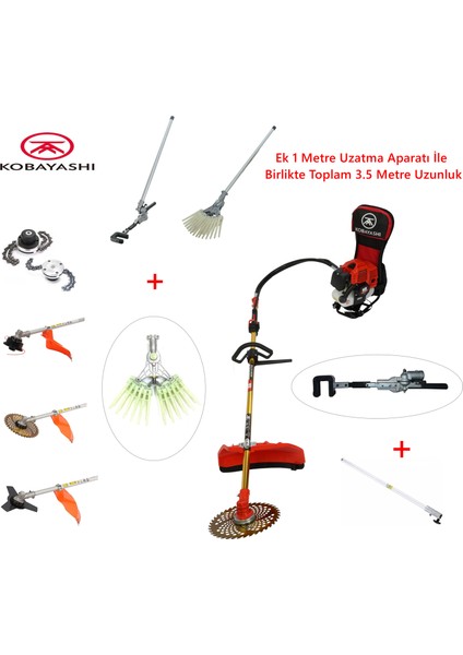 Zeytin , Ceviz, Fındık ,kayısı Silkeleme Makinesi 5,7 Hp 63CC 2 Yıl Garantili