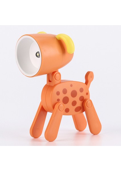 Yeni Benekli Köpek Yavrusu Mini Lamba Masaüstü Lambası Karikatür Sevimli Süsler (Yurt Dışından)