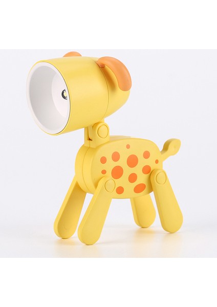 Yeni Benekli Köpek Yavrusu Mini Lamba Masaüstü Lambası Karikatür Sevimli Süsler (Yurt Dışından)