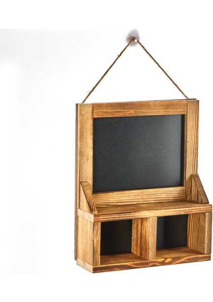 Ahşap Yazı Tahtalı Küçük 2 Bölmeli Baharatlık, Şık ve Pratik Mutfak Aksesuarı modelleri