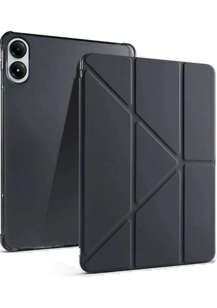 Xiaomi Redmi Pad Pro 12.1 Kılıf Kalemlikli Mars Tablet Kılıfı - Siyah