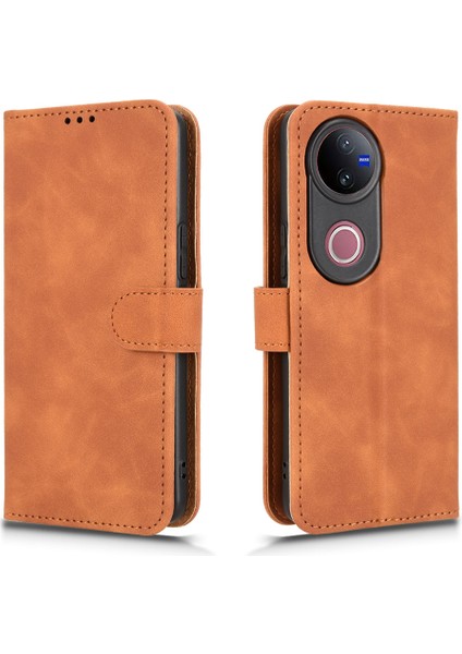 V50 Için Creative Manyetik Premium Pu Deri Kapaklı Kılıf, Kart Yuvası ve El Kayışı Kılıfı (Yurt Dışından) fırsatları