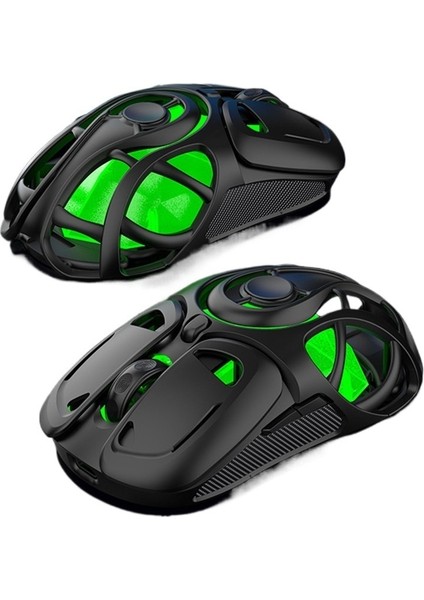 Bluetooth Kablosuz Üç Modlu Içi Boş Hafif Bilgisayar Dizüstü Ofis Oyun Faresi (Yurt Dışından)
