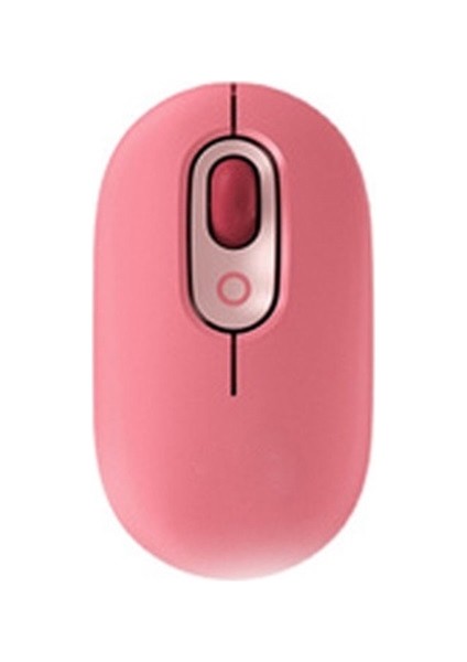 Pop Bluetooth Üç Modlu Kablosuz Fare Ofis Ev Küçük Sevimli Kullanışlı Iş Kablosuz Faresi (Yurt Dışından)