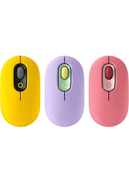 Pop Bluetooth Üç Modlu Kablosuz Fare Ofis Ev Küçük Sevimli Kullanışlı Iş Kablosuz Faresi (Yurt Dışından) fırsatları