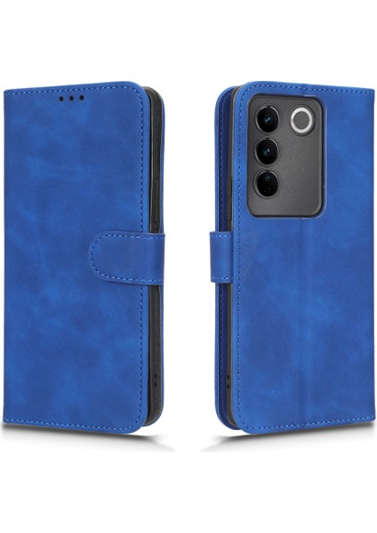 V27/V27 Pro Için Creative Manyetik Premium Pu Deri Kapaklı Kılıf, Kart Yuvası ve El Kayışı Kılıfı (Yurt Dışından) fırsatları