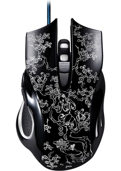Chasing Light Leopard 169 Kablolu Fare USB Arayüzü Masaüstü Dizüstü Bilgisayar E-Spor Oyunu Aydınlık Internet Kafe Faresi (Yurt Dışından)