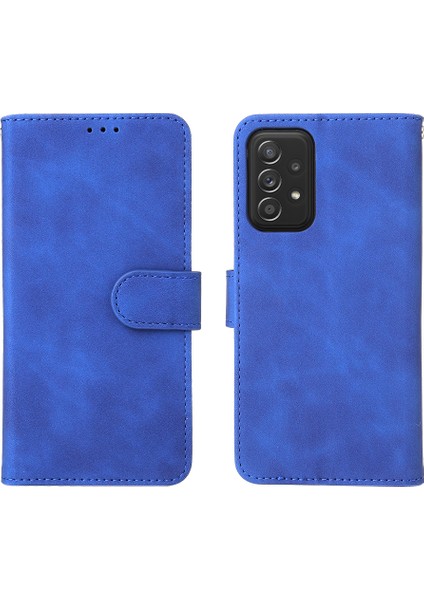Galaxy A52S Için Creative Manyetik Premium Pu Deri Kapaklı Kılıf, Kart Yuvası ve El Kayışı Kılıfı (Yurt Dışından) fırsatları