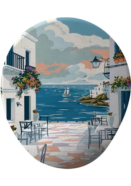 White Islands Bilek Destekli Mousepad