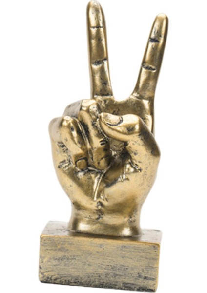 El Hareketi Heykeli Şömine I Iş Altın Dekorasyonu (Yurt Dışından) modelleri