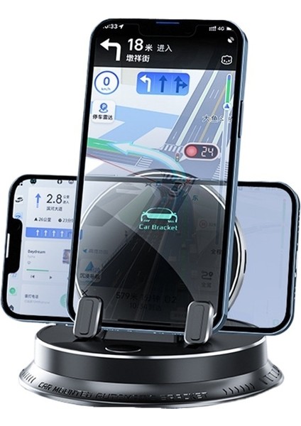 Çok Işlevli Cep Telefonu Tutucu Navigasyon Özel Araç Destek Çerçevesi Gelişmiş Kaymaz Araç Gösterge Paneli Tutucu (Yurt Dışından) fırsatları