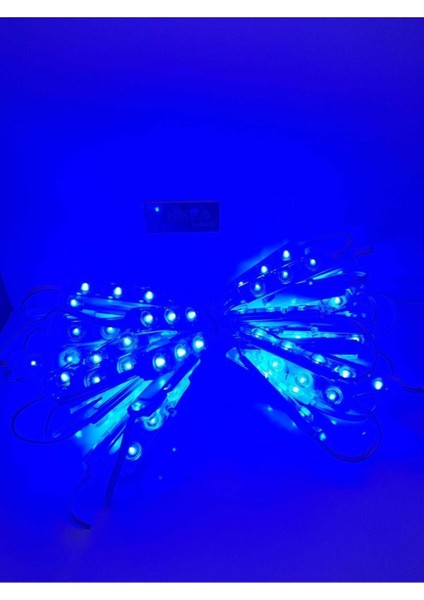 12V Mavi LED Mercek Modül 1,5W 10'lu Paket fırsatları