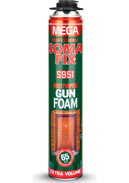 Somafix S951 Mega Tabancalı Köpük 850ML 1000GR
