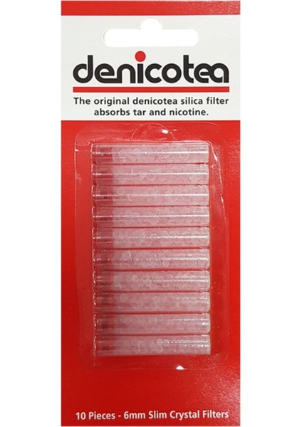 10135 6mm Slim Yedek Karbon Filtre (10'lu Paket)
