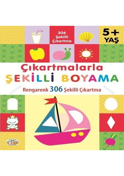 Çıkartmalarla Şekilli Boyama 5 Yaş Üstü