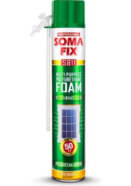 Somafix S811 Poliüretan Köpük 750ML 845GR
