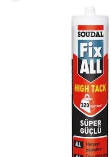 Fixall High Tack Montaj Silikonu Korniş Yapıştırıcı 290ML fiyatları