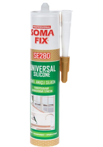 Somafix SE280 Genel Amaçlı Silikon Şeffaf 280GR