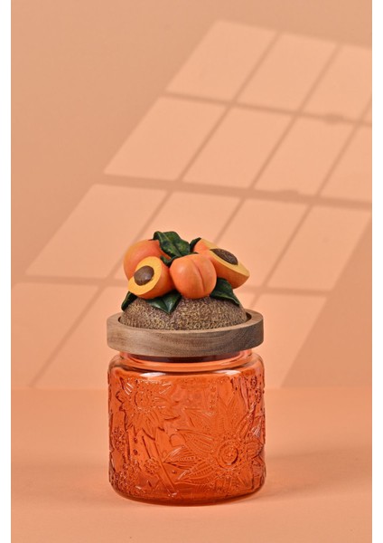 Renkli Tasarım Kavanoz ve Kayısı 500 Ml, Şık ve Kullanışlı Ev Dekoru Ürünü fiyatları