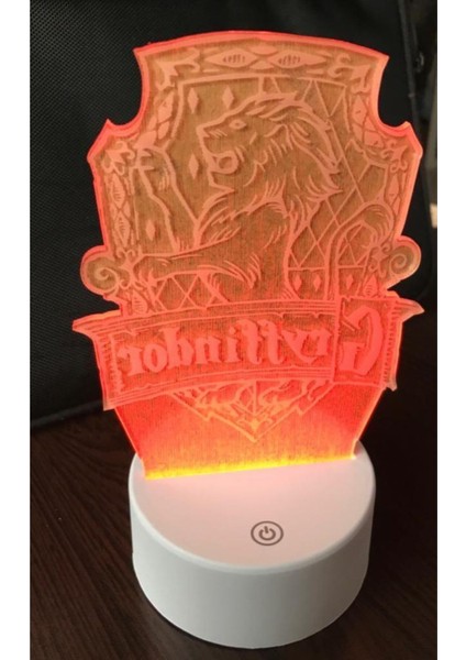 Renkli 3D LED Lazer Lamba, Modern ve Şık Tasarım, Parlak Işıklandırma Seçeneği fiyatları