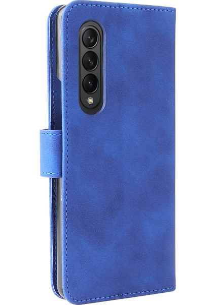Galaxy Z Fold 3 Için Creative Manyetik Premium Pu Deri Kapaklı Kılıf, Kart Yuvası ve El Kayışı Kılıfı (Yurt Dışından) fırsatları
