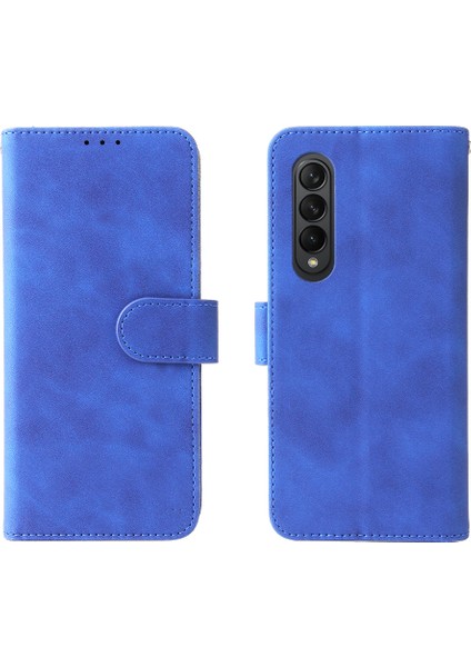 Galaxy Z Fold 3 Için Creative Manyetik Premium Pu Deri Kapaklı Kılıf, Kart Yuvası ve El Kayışı Kılıfı (Yurt Dışından) indirimleri