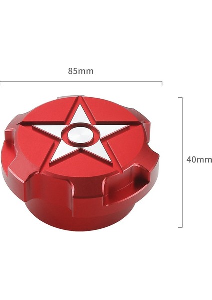 Polaris Slingshot Sl Le Rs Slr Grand Touring 2015-2024 Için Alüminyum Benzin Kapağı, Yakıt Kapağı Yağ Kapağı Benzin Deposu Kapağı, Kırmızı (Yurt Dışından) indirimleri