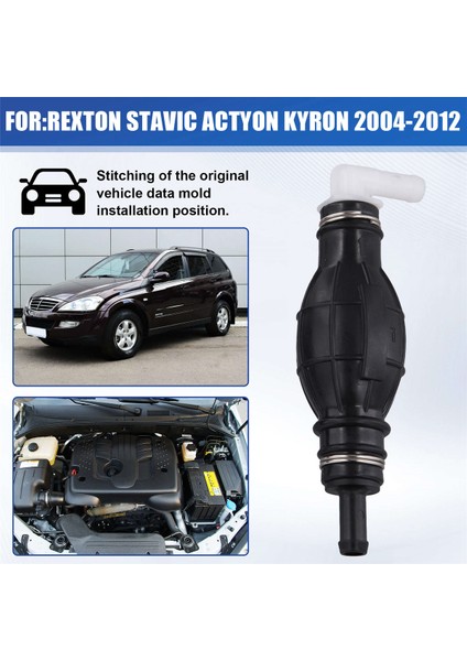 Yakıt Hazırlama Pompası Yağ Emici 6650710000 Ssangyong Rexton Stavıc Actyon Kyron 2004-2012 (Yurt Dışından) fırsatları