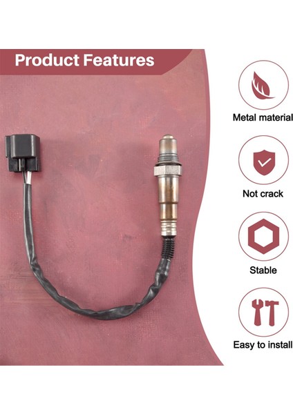 2 Adet Araba Nox Oksijen Sensörü 39210-22610 Hyundai Accent 00-06 Kia Rio Rio5 06-11 Egzoz Oksijen Sensörü 3921022610 (Yurt Dışından) fırsatları