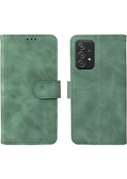 Galaxy A52S Için Creative Manyetik Premium Pu Deri Kapaklı Kılıf, Kart Yuvası ve El Kayışı Kılıfı (Yurt Dışından) fırsatları