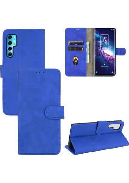 20 Pro Için Creative Manyetik Premium Pu Deri Kapaklı Kılıf, Kart Yuvası ve El Kayışı Kılıfı (Yurt Dışından)