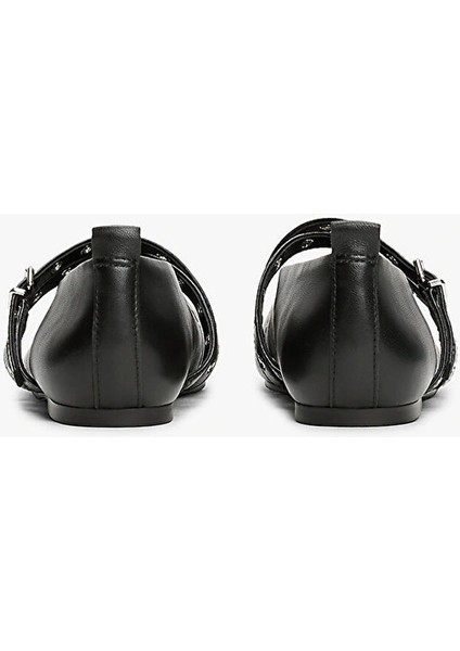 Kadın Deri Mary Jane Siyah Babet EN0EN02868BDS fırsatları