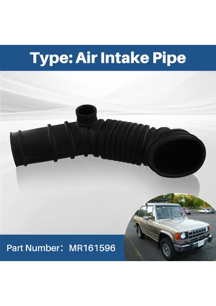 Mitsubishi Pajero Montero 1990-2004 6G72 Motor MR161596 Için Araba Hava Giriş Borusu (Yurt Dışından) fırsatları
