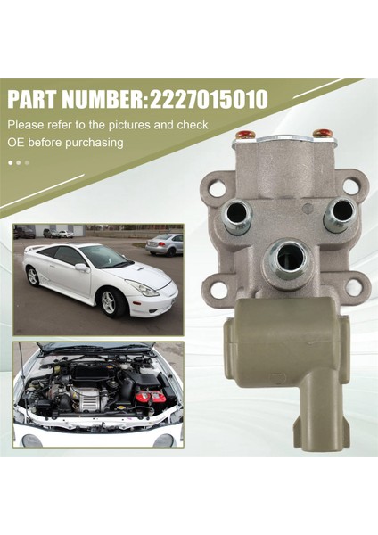 2227015010 Toyota Celica Corolla Carina Corana Sprinter Carib Için Araba Rölanti Hava Kontrol Vanası Rölanti Motoru (Yurt Dışından) indirimleri