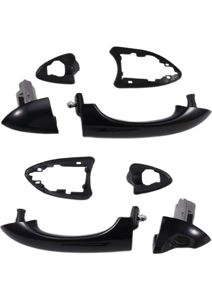 Bmw X5 E53 2000-2006 Için Ön Sol + Sağ Dış Kapı Kolu Dış Kapı Kolu 51218243617 51218243618 Lhd (Yurt Dışından)