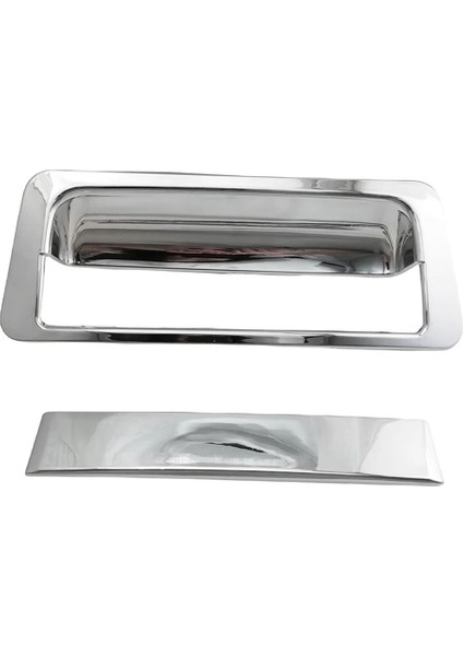 Nissan Frontier Navara D40 2007-2013 Için Krom Arka Kulp Kase Kapağı Döşeme Bagaj Kapağı Kulp Döşemesi Yapıştırma Stili (Yurt Dışından)