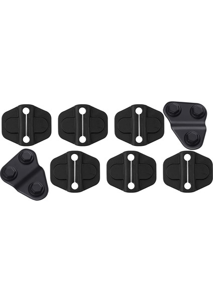 Kapı Vida Koruyucu Kapak Trim Kapı Kilidi Kapağı Jeep Wrangler Jl 2018-2024 Gladiator Jt 2020-2024 Aksesuarları (Yurt Dışından)