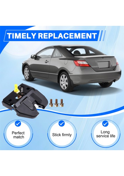 1 Adet Bagaj Mandalı Bagaj Kapağı Kilidi Honda Civic Sedan Coupe 1996-2000 74850-SH4-003 (Yurt Dışından) indirimleri