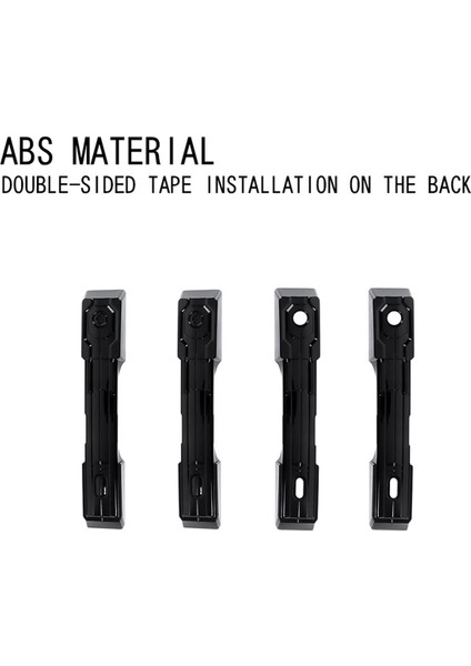 Araba Dış Kapı Kolu Döşeme Araba Dış Kolu Kapağı Sticker Toyota Grand Highlander 2024 Parlak Siyah (Yurt Dışından) indirimleri