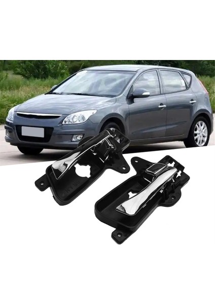 1 Çift Iç Arka Kapı Kolu Krom Çekmece Hyundai Elantra I30 I20 Kia Cee'd 2006-2012 83610-2L010 83620-2L010 (Yurt Dışından) modelleri