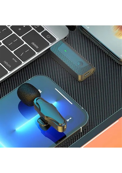 K35 Pro Kablosuz Mikrofon Lavalier Gürültü Azaltma 3.5mm Aux Megafonlar Amplifikatör Kamera Bilgisayar Cep Telefonu Için (Yurt Dışından) indirimleri