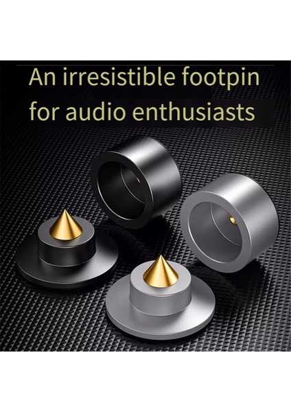 Alüminyum Hoparlör Sivri Uçları Şok Sönümleme Yay Pedi Ktv Sahne Hoparlörleri Için Ayak Pedleri Gelişmiş Ses Performansı Için B (Yurt Dışından) fırsatları