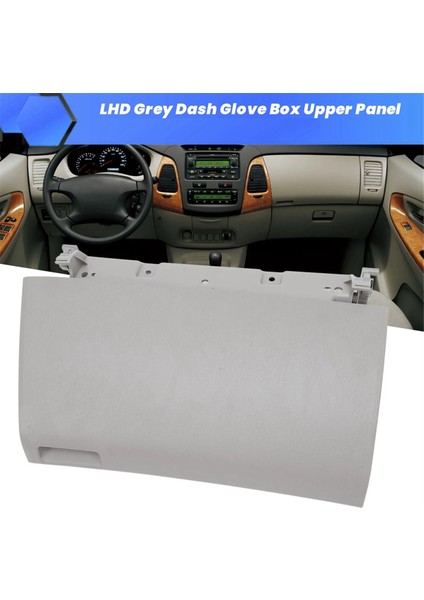 55440-0K040-A0 Gri Gösterge Paneli Eldiven Kutusu Üst Paneli Toyota Innova 06-15 Lhd Yolcu Saklama Kutusu Panel Kapağı 554400K040 (Yurt Dışından) modelleri