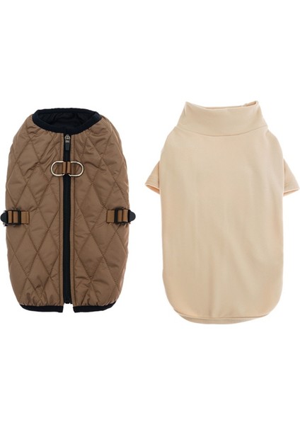 Küçük Köpekler Için Kış Sıcak Köpek Giysileri Evcil Hayvan Giysileri Yavru Köpek Kıyafeti Rüzgar Geçirmez Köpek Ceketi Chihuahua Fransız Bulldog Mont Yelek, M (Yurt Dışından) modelleri