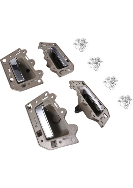 4 Adet/takım Iç Kapı Kolu Jeep Grand Cherokee 2005-2011 Lhd 1JV471J3AA 1JV461J3AA 5HR411J3AK 5HR421J3AK,B (Yurt Dışından) fırsatları