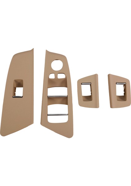 Bmw 5 Serisi M5 G30 G31 G38 F90 2017-2020 525 528 530 540 Lhd Istiridye Rengi Için Araba Iç Kapı Cam Anahtarı Kapağı (Yurt Dışından)