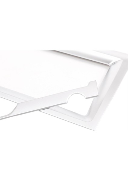 1set Araba Merkezi Navigasyon Çerçeve Kapağı + Jaguar E-Pace 2018 2019 Navigasyon Paneli Krom Dekoratif Trim Şeridi (Yurt Dışından)