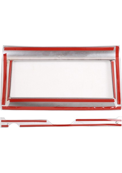 1set Araba Merkezi Navigasyon Çerçeve Kapağı + Jaguar E-Pace 2018 2019 Navigasyon Paneli Krom Dekoratif Trim Şeridi (Yurt Dışından) fiyatları