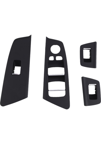 Bmw 5 Serisi M5 G30 G31 G38 F90 2017-2020 525 528 530 540 Lhd Siyah Için Araba Iç Kapı Cam Anahtarı Kapağı (Yurt Dışından)