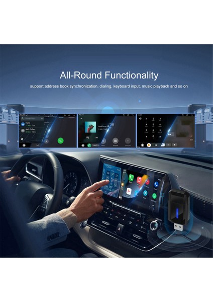 2'si 1 Arada Kablosuz Carplay Adaptörü ve Android Auto Kablosuz Carplay Adaptörü Type-C USB Tak ve Çalıştır Kablosuz Carplay Adaptörü (Yurt Dışından) indirimleri